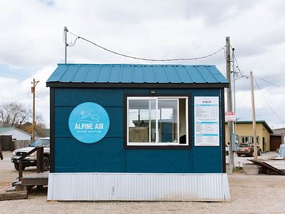 Alpine Air Coffee Hut Drive Thru