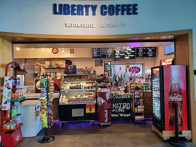 Liberty Coffee inside Wyndham resort Seaside